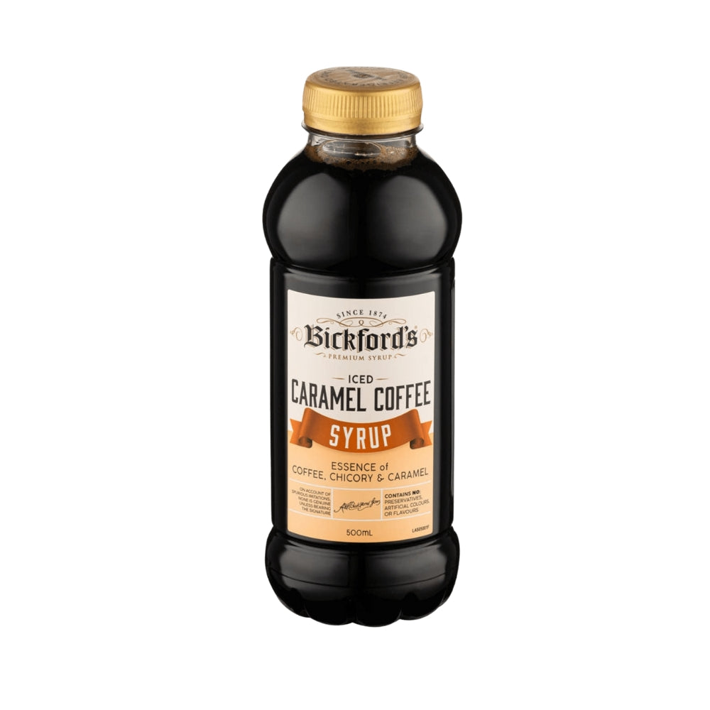 Bickford's Iced Caramel Coffee Syrup 500ml