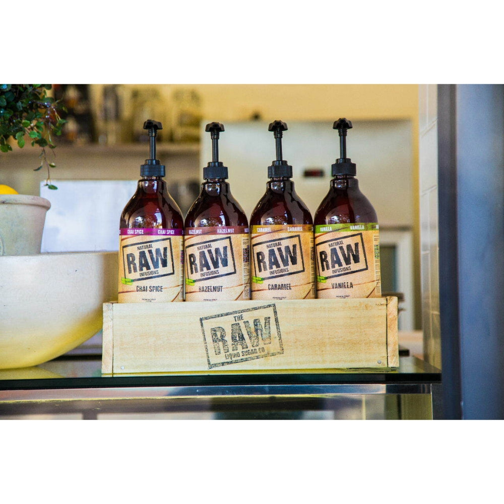 Natural Raw Infusions Caramel Syrup 1L | The Coffee Collective