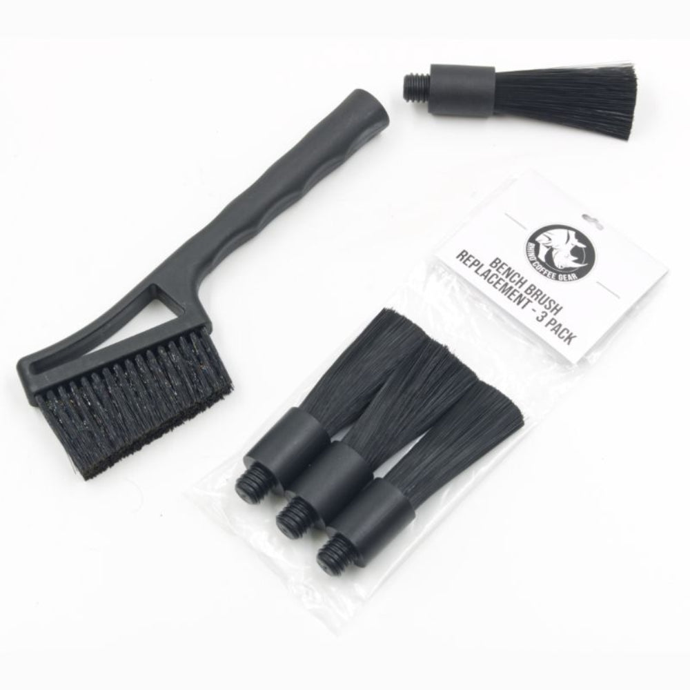 Rhino Bench Brush - Replacement Brushes 3 Pack | The Coffee Collective