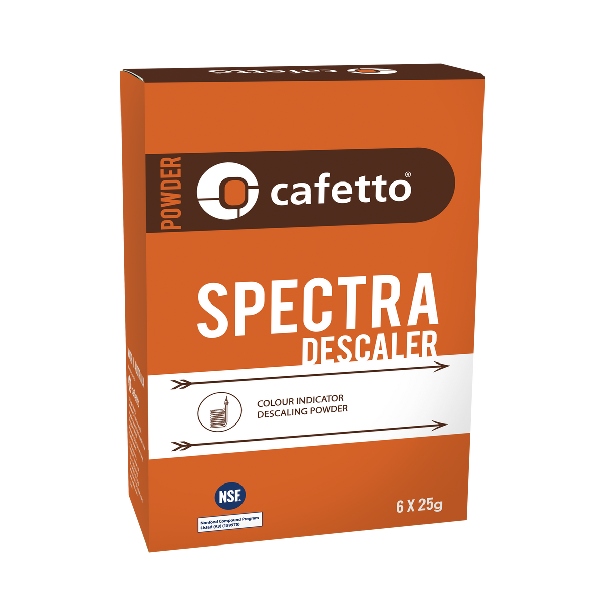 Cafetto Spectra Descaler 6 x 25g Sachets