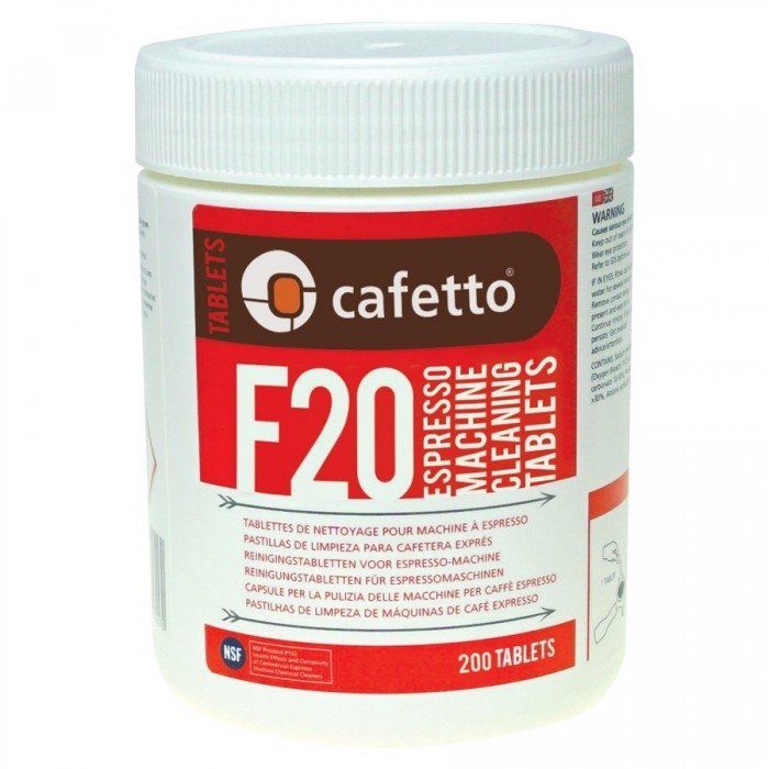 Cafetto F20 Cleaning Tablets 200 Pack