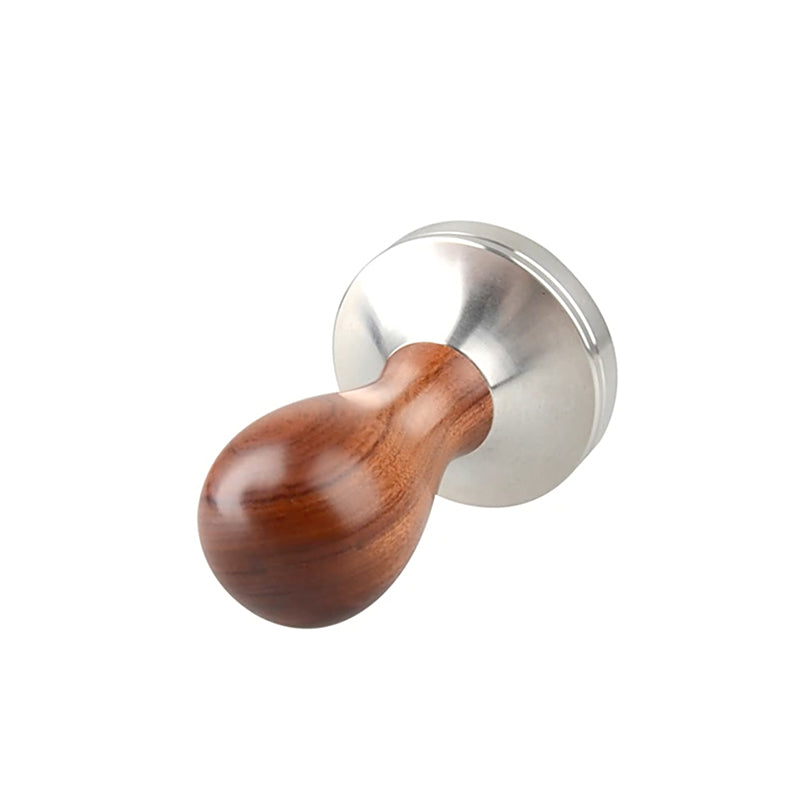 Coffee Tamper Wooden Handle 53mm wood