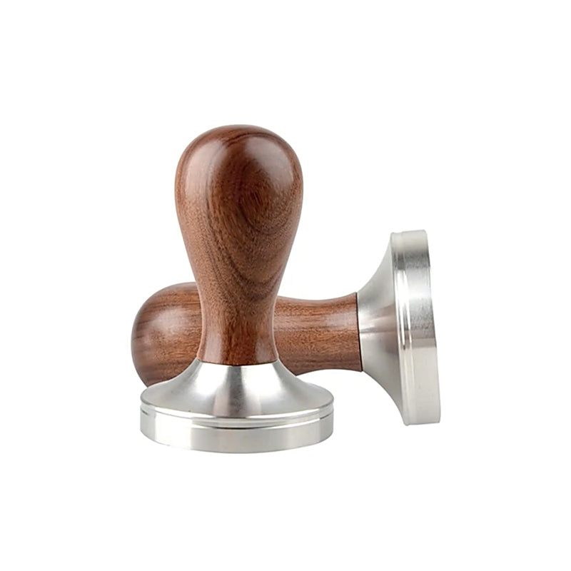 Coffee Tamper Wooden Handle 53mm Wood