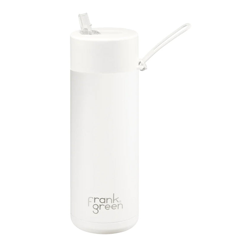 Frank Green 20oz Ceramic Reusable Bottle - Straw