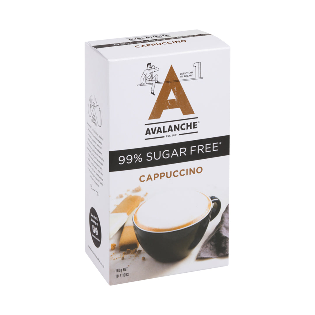 Avalanche 99% Sugar Free Sachets Cappuccino