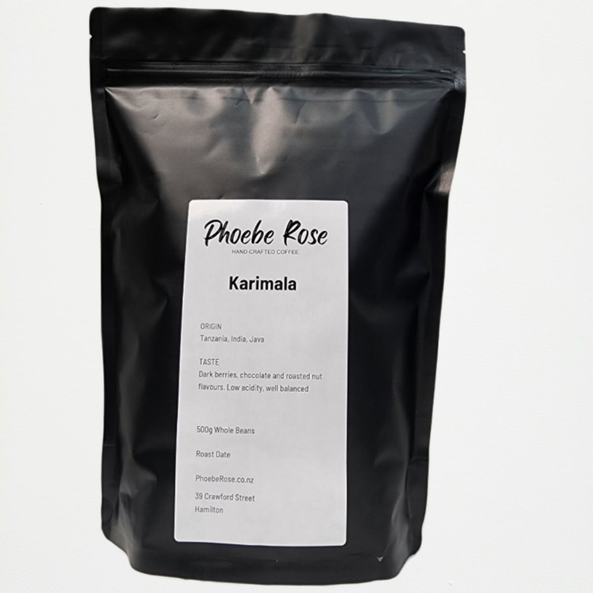 Phoebe Rose Coffee Karimala Blend