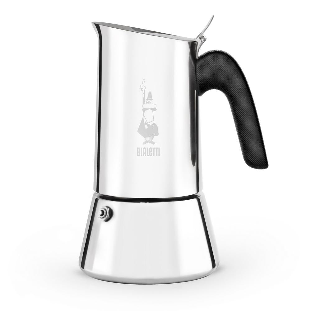 Bialetti Brikka for 4 cups of coffee and induction